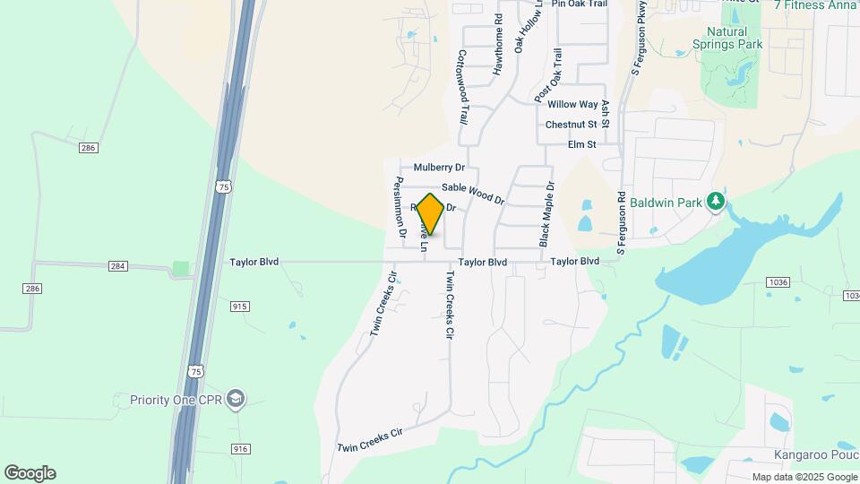 1837 Olive Ln Map and Location Details