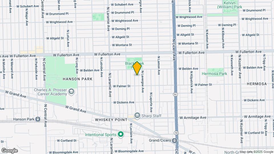 2233 N Lawler Ave Map and Location Details