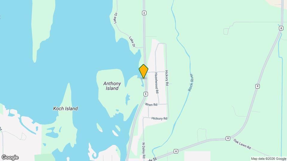 N4527 County Road E Map and Location Details