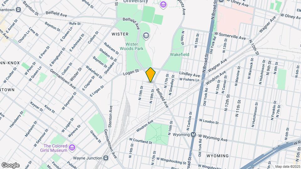 1810 W Ruscomb St Map and Location Details