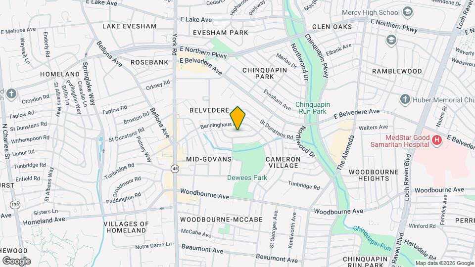 818 Bradhurst Rd Map and Location Details