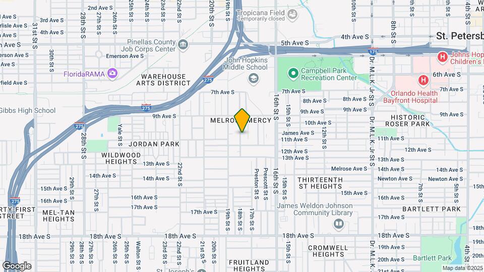 1044 18th St S Map and Location Details