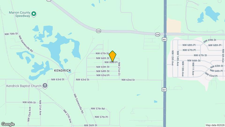 2234 NW 65th Pl Map and Location Details