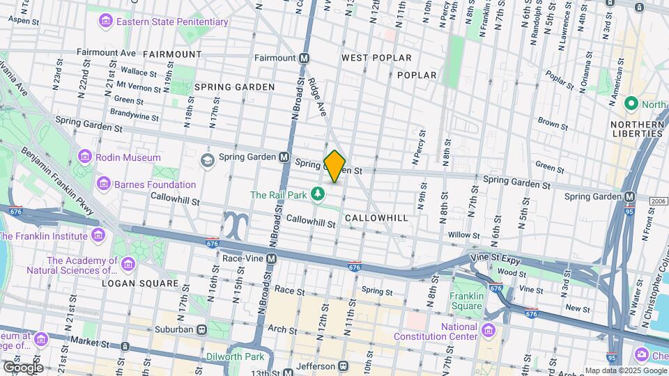 1220 Buttonwood St Map and Location Details