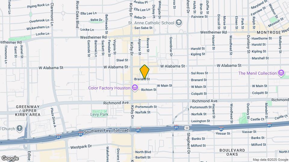 2417 Branard St Map and Location Details