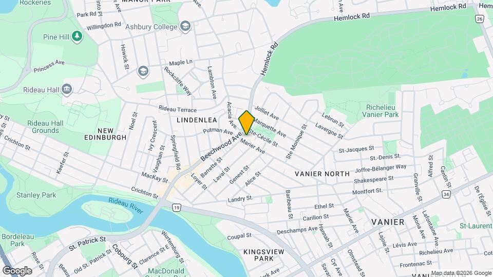13 Marier Ave, Unit 2 Map and Location Details