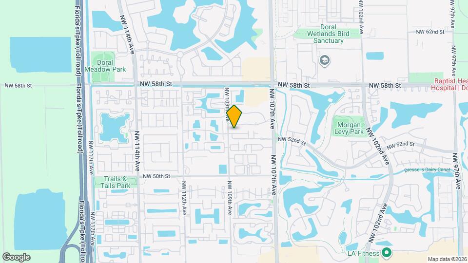 10873 NW 53rd Ln Map and Location Details