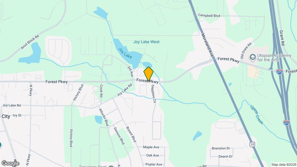 5322 Creekview Ln Map and Location Details