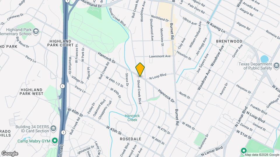 2407 Hancock Dr Map and Location Details