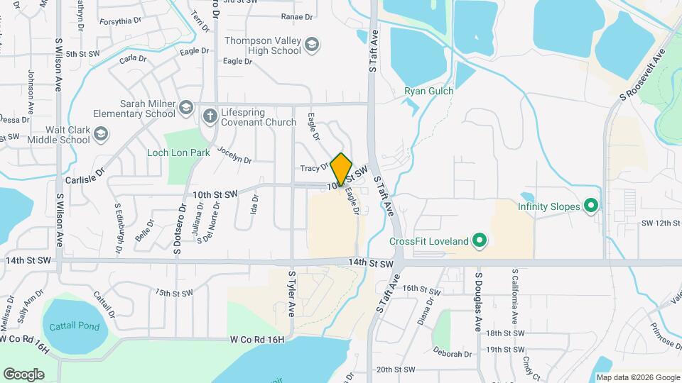 1027 Eagle Dr Map and Location Details