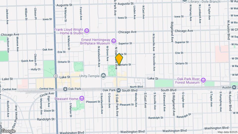 717-721 Ontario St Mapa y Detalles de la Ubicación