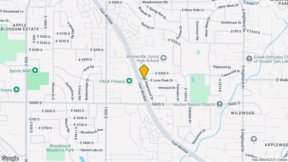 5468 E Edgewood Dr Map and Location Details