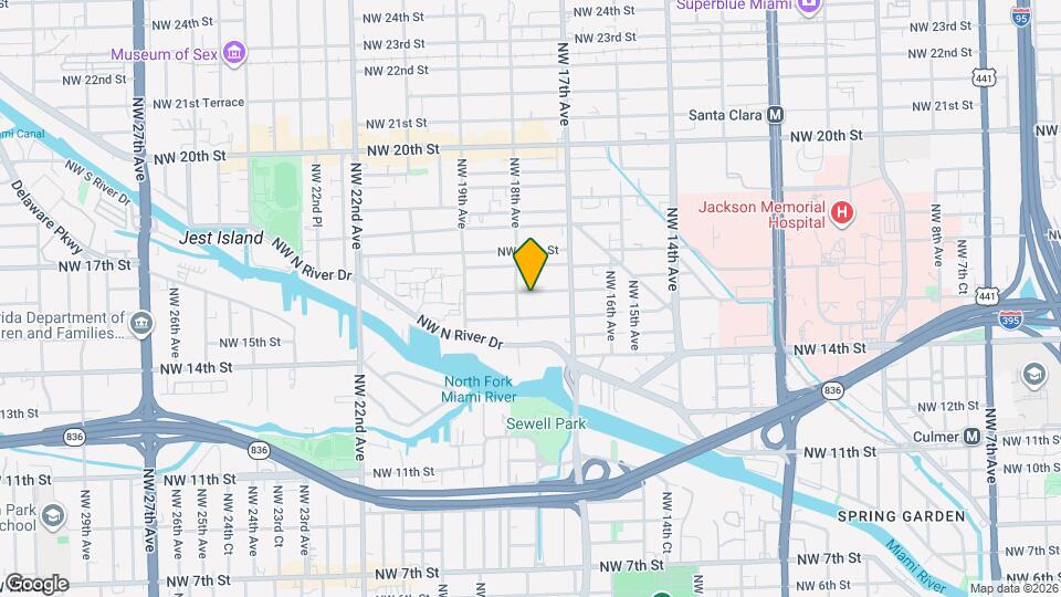 1772 NW 16th St, Unit A3 Mapa y Detalles de la Ubicación
