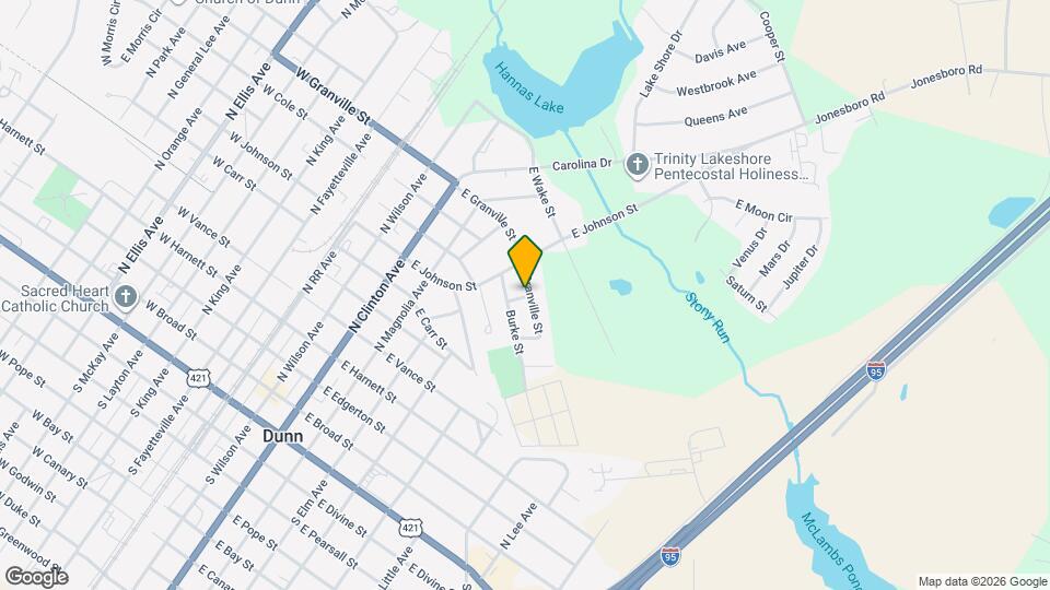 610 E Granville St Map and Location Details