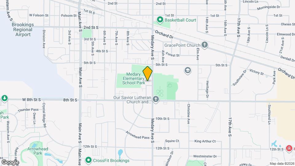 909 Brooklawn Dr Mapa y Detalles de la Ubicación