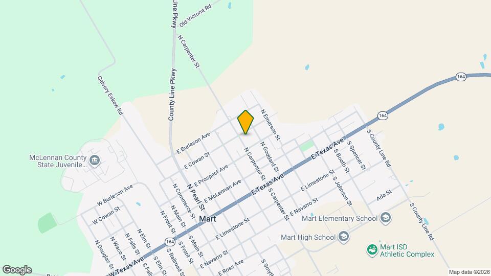 310 N Carpenter St Map and Location Details