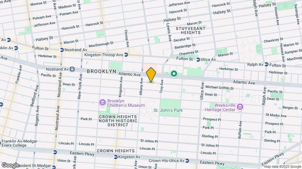 1564 Pacific St Map and Location Details