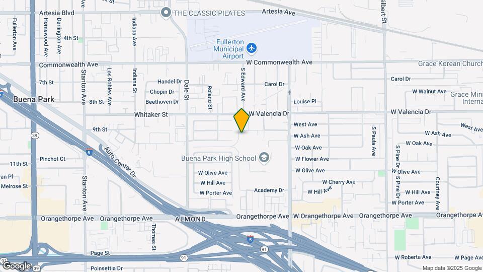 4050 Franklin Ave Mapa y Detalles de la Ubicación