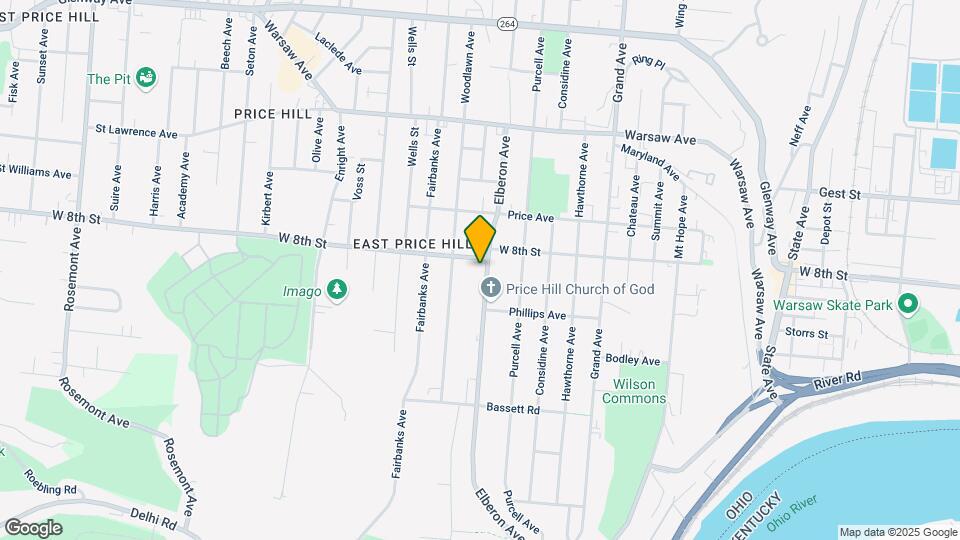 735 Elberon Ave Mapa y Detalles de la Ubicación