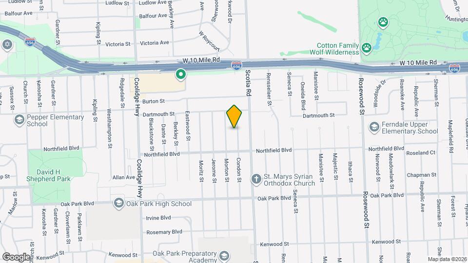 24281 Condon St Mapa y Detalles de la Ubicación