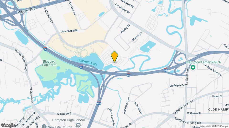 713 Waterside Dr Map and Location Details