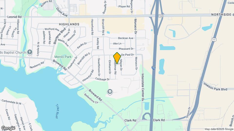 10303 Westmar Rd Map and Location Details