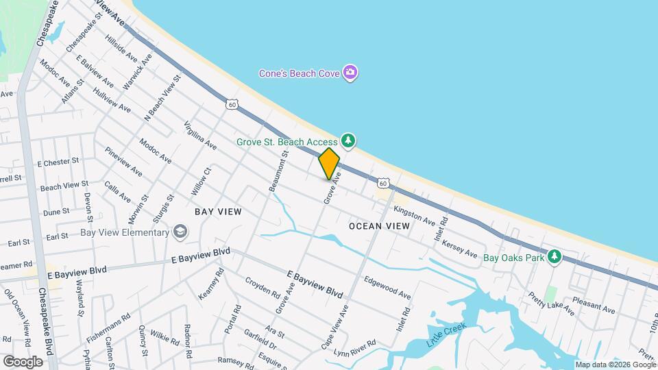 9625 Grove Ave Map and Location Details