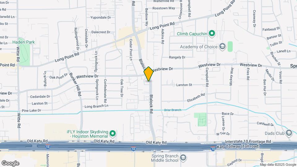 1255 Blalock Rd Map and Location Details