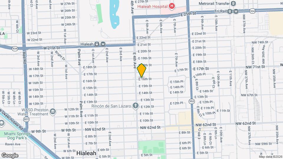 440 E 16th St Map and Location Details