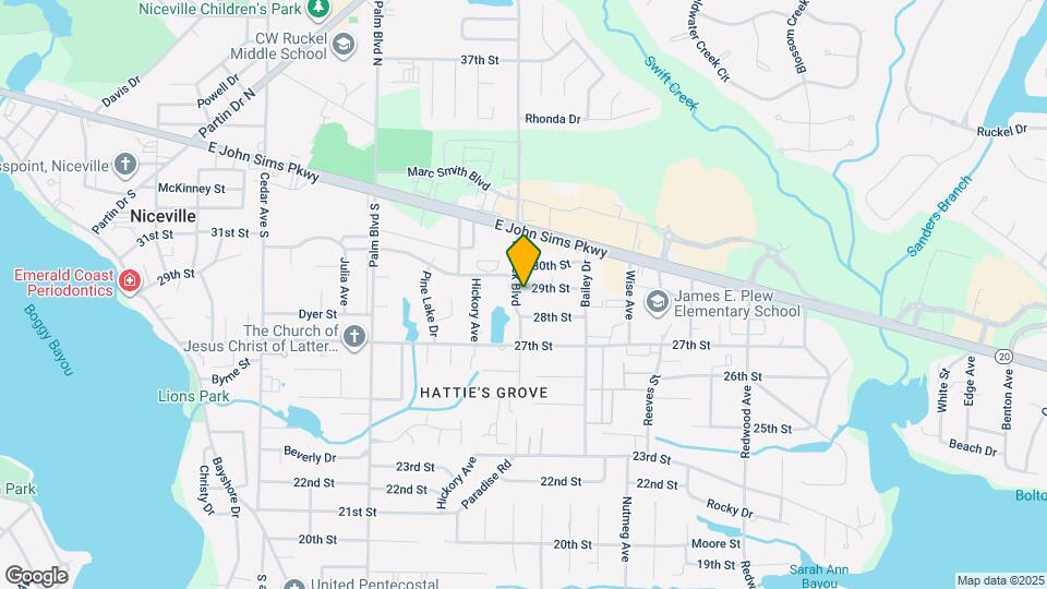 1416 29th St Map and Location Details