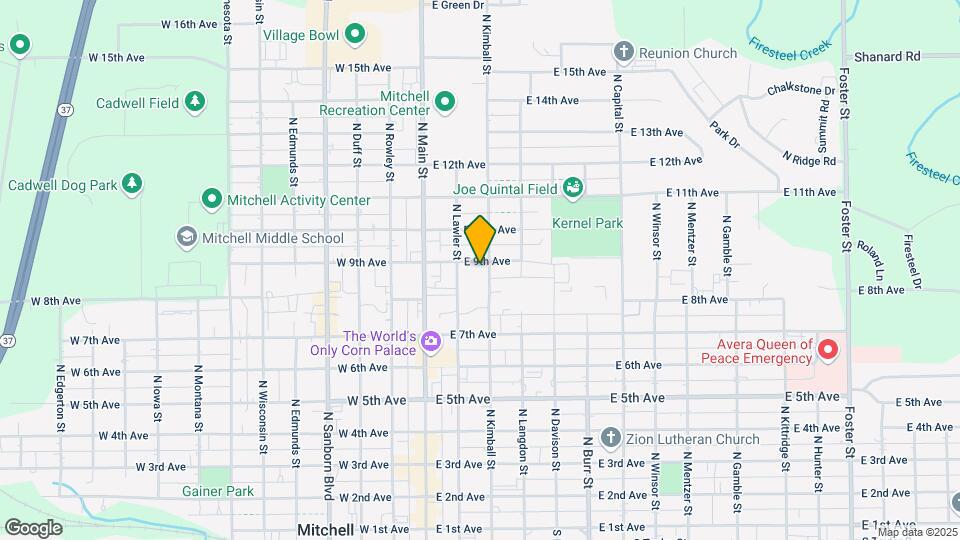 221 E 9th Ave Map and Location Details