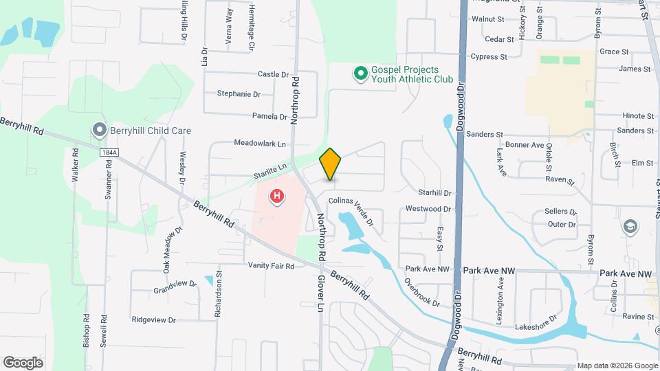 5805 Maggie Rose Cir Map and Location Details