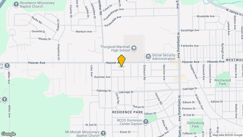 4607 Kuendinger Ave Map and Location Details