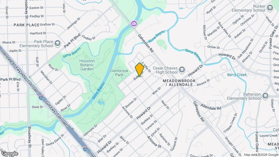 8348 Baker Dr Map and Location Details