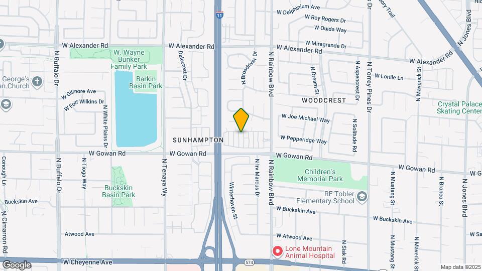 3609 Galatea St, Unit 102 Map and Location Details