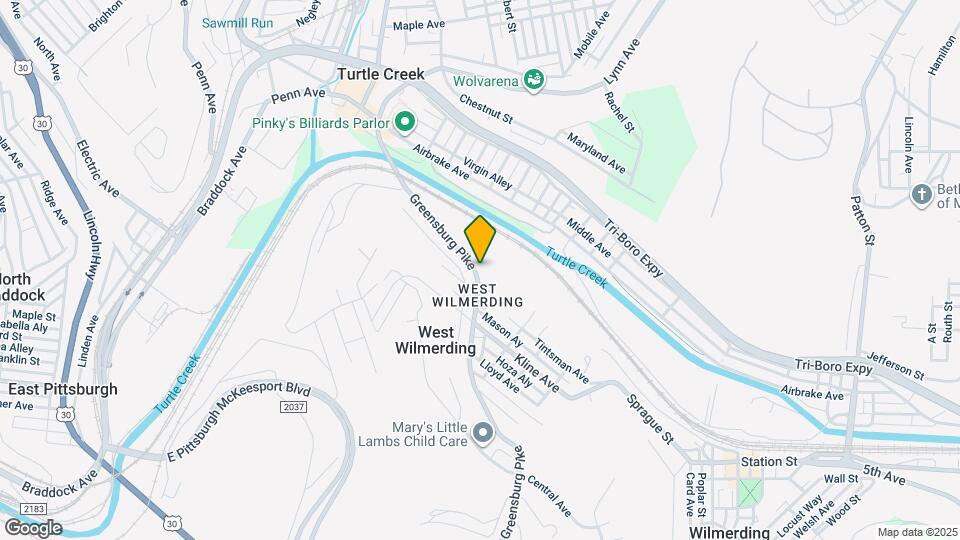 275 Greensburg Pike Map and Location Details