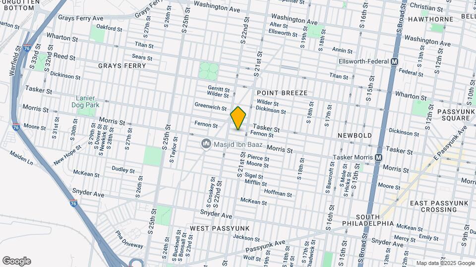 2127 Mountain St Map and Location Details