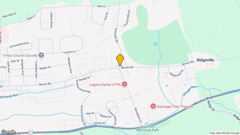 1235 Bloom Rd, Unit A Map and Location Details