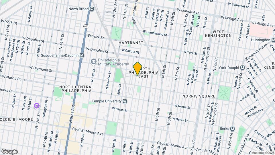 2139 N 9th St, Unit 2 Map and Location Details