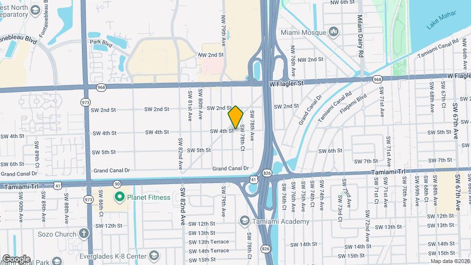 401 SW 78th Pl Mapa y Detalles de la Ubicación