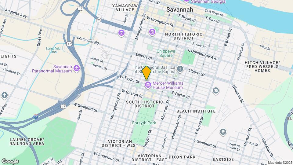 415 Whitaker St Map and Location Details