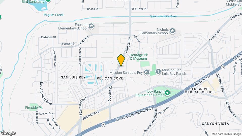 203 Franciscan Way Map and Location Details
