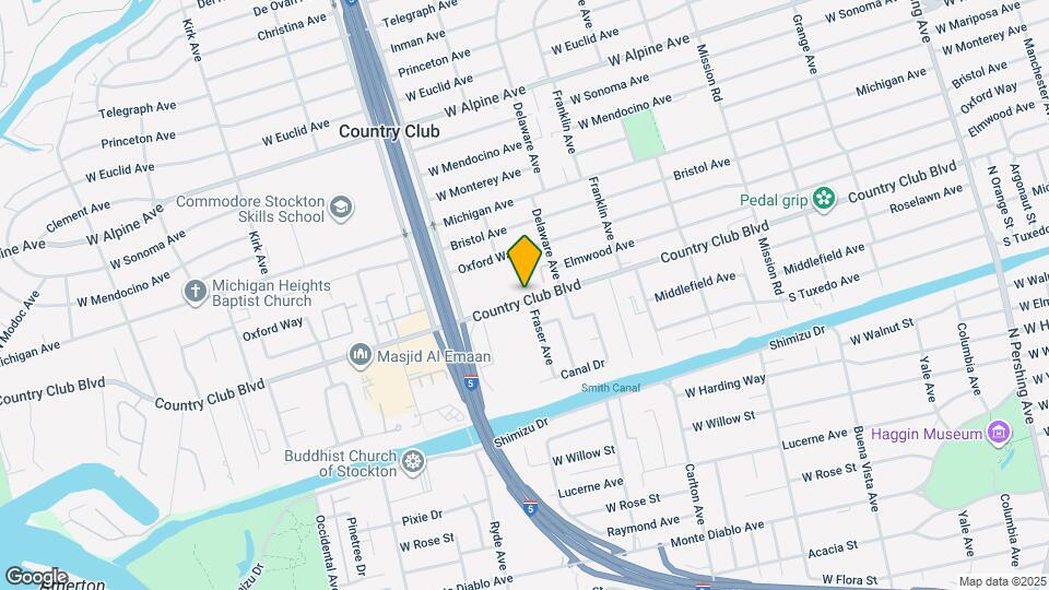 2421 Country Club Blvd Map and Location Details