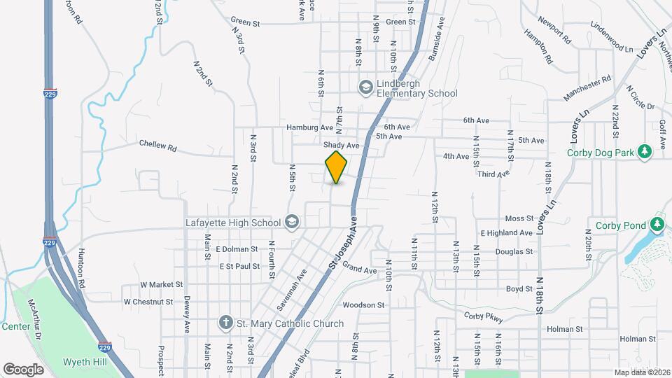 2405 N 7th St, Unit 2405 Mapa y Detalles de la Ubicación