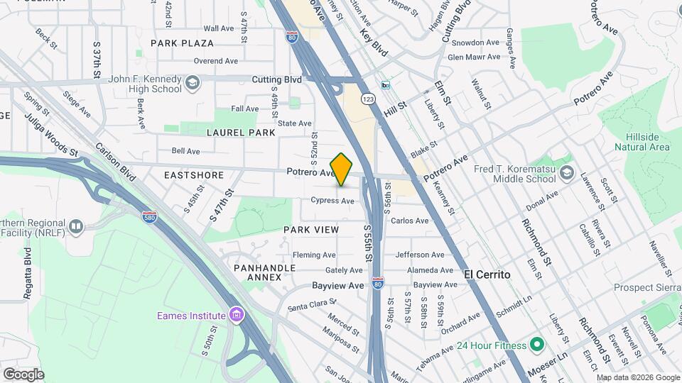 5300 School St Map and Location Details