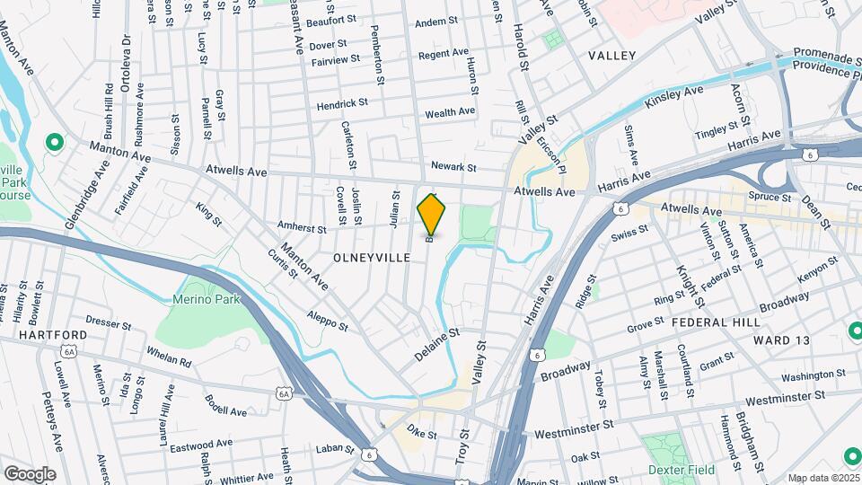 105 Bowdoin St Map and Location Details