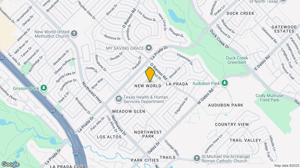 525 Oxford Park Map and Location Details