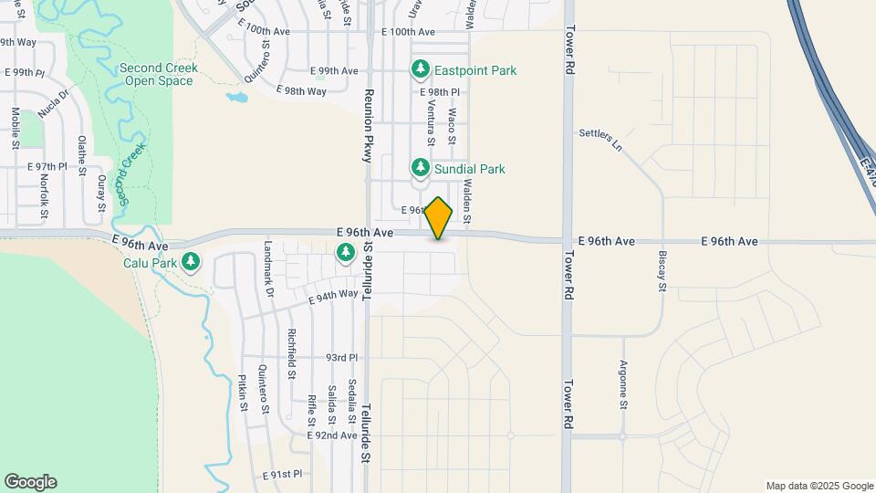 17971 E 95th Pl Mapa y Detalles de la Ubicación