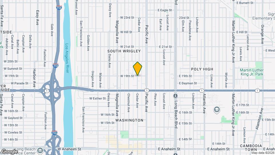 1892 Cedar Ave, Unit 1892 Map and Location Details