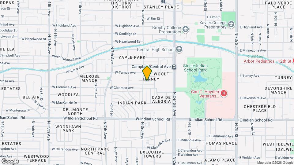221 W Montecito Ave Mapa y Detalles de la Ubicación